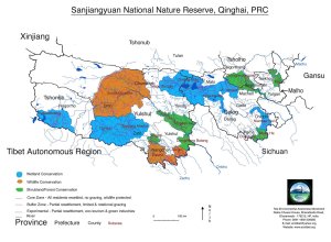 Sanjiangyuan nature reserve map tashi Tsering 09