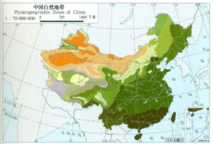 plant zones of China 2010