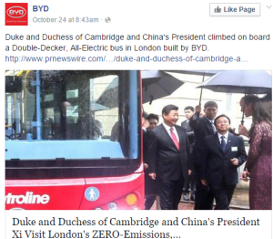 lithium Xi Jinping Cambridges on BYD bus