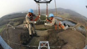 pic of pylon construction