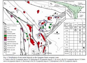 lithium & rare earth deposits of Kham 2015