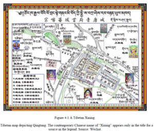 Xining as a Tibetan town